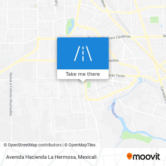 Avenida Hacienda La Hermosa map