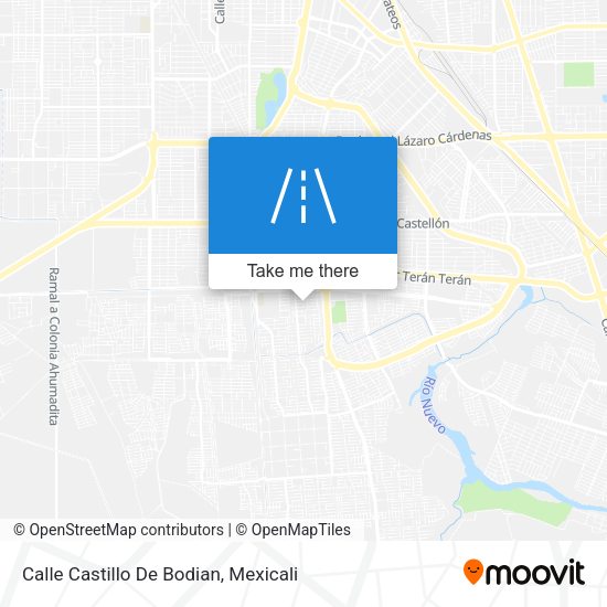 Mapa de Calle Castillo De Bodian