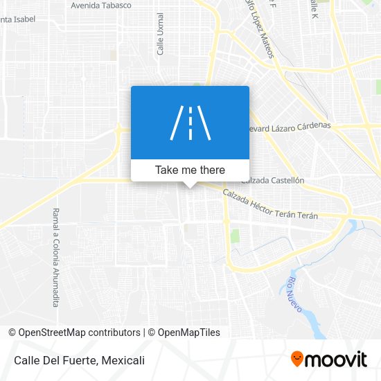 Mapa de Calle Del Fuerte