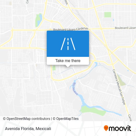 Mapa de Avenida Florida