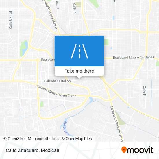 Mapa de Calle Zitácuaro