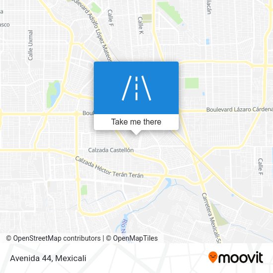Mapa de Avenida 44