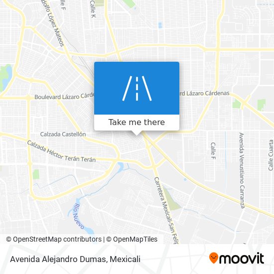 Avenida Alejandro Dumas map