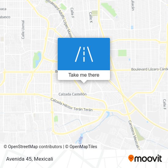 Mapa de Avenida 45