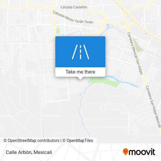 Mapa de Calle Arbón