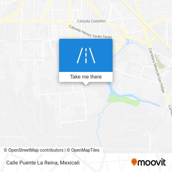 Mapa de Calle Puente La Reina