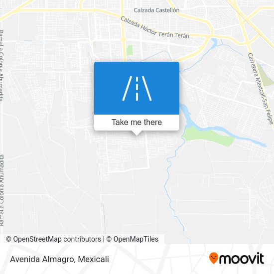 Mapa de Avenida Almagro