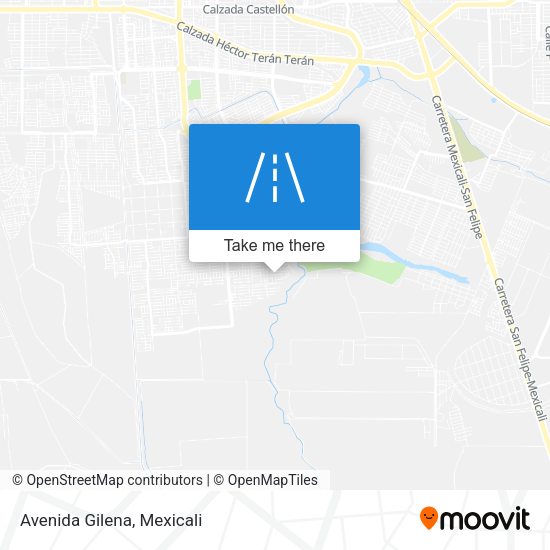 Mapa de Avenida Gilena