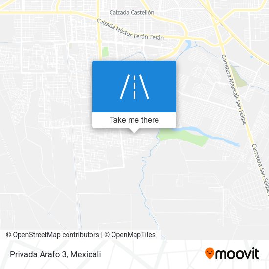 Mapa de Privada Arafo 3