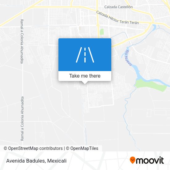 Mapa de Avenida Badules