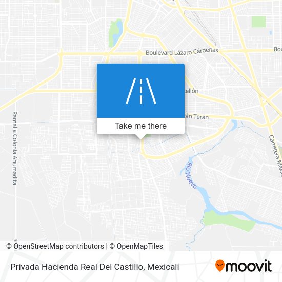 Privada Hacienda Real Del Castillo map