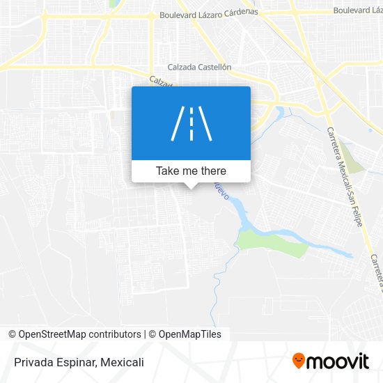 Mapa de Privada Espinar