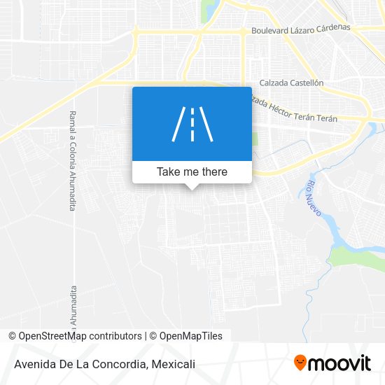 Avenida De La Concordia map