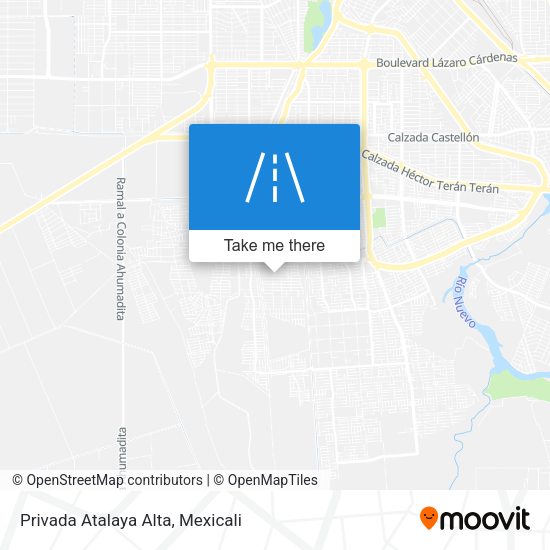 Privada Atalaya Alta map
