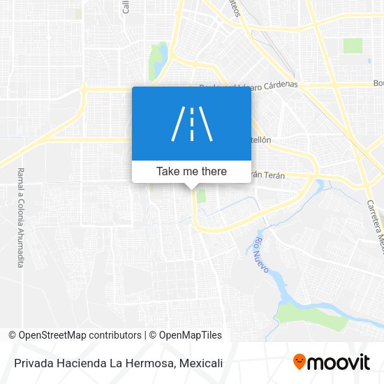 Privada Hacienda La Hermosa map