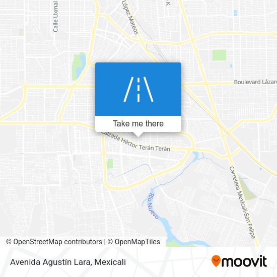 Avenida Agustín Lara map
