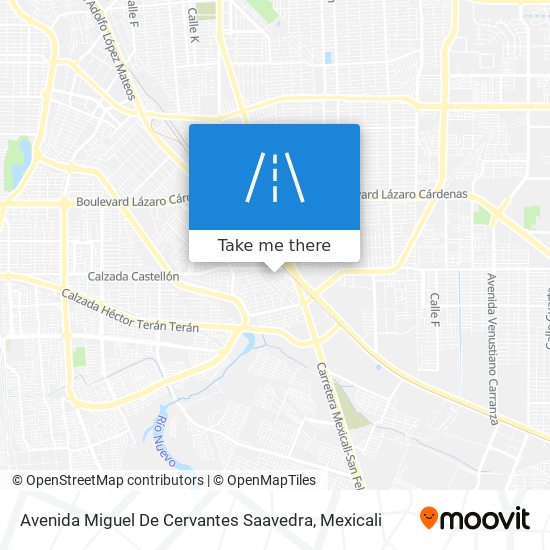 Avenida Miguel De Cervantes Saavedra map