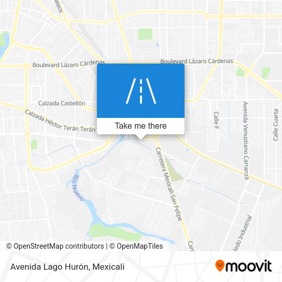 Avenida Lago Hurón map