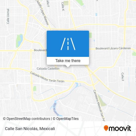 Mapa de Calle San Nicolás