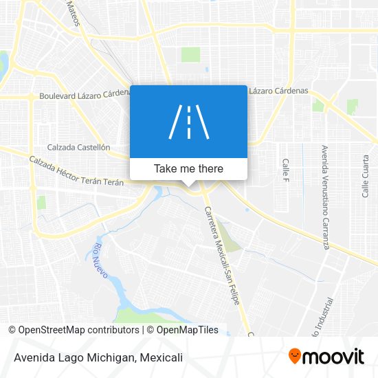 Mapa de Avenida Lago Michigan