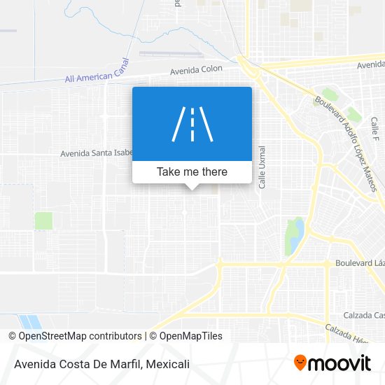 Avenida Costa De Marfil map