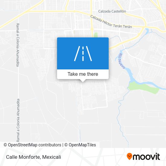 Mapa de Calle Monforte