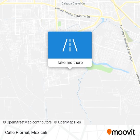 Mapa de Calle Piornal
