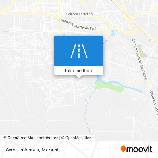 Mapa de Avenida Alacon