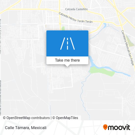 Mapa de Calle Támara