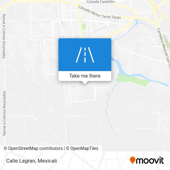 Mapa de Calle Lagran