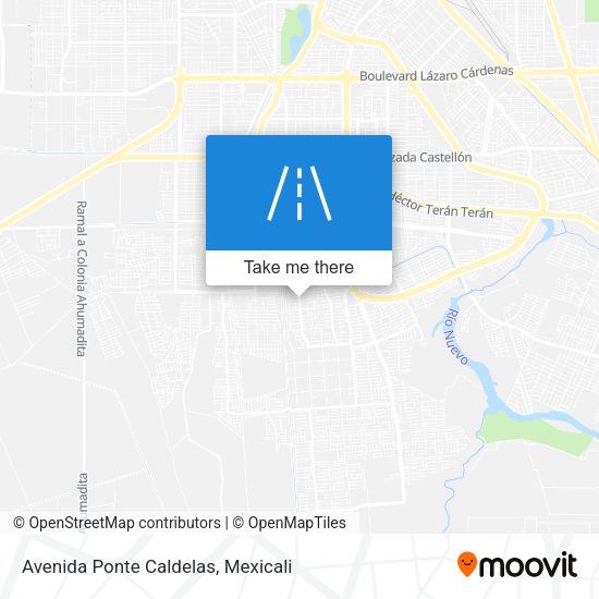 Avenida Ponte Caldelas map