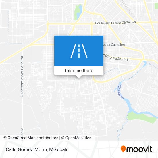 Calle Gómez Morín map