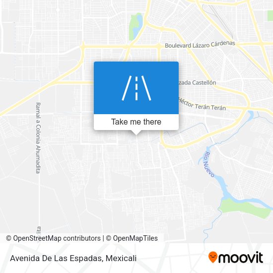 Avenida De Las Espadas map