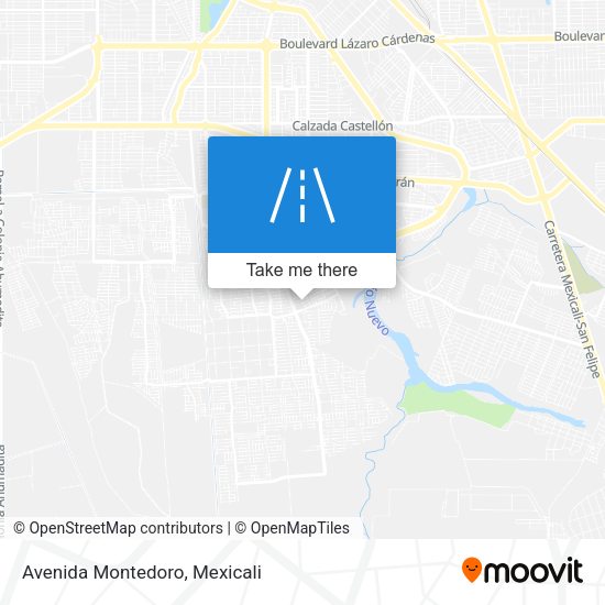 Mapa de Avenida Montedoro