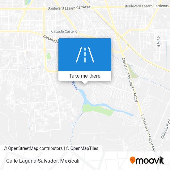 Calle Laguna Salvador map