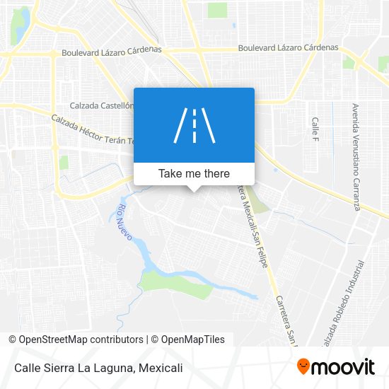 Calle Sierra La Laguna map
