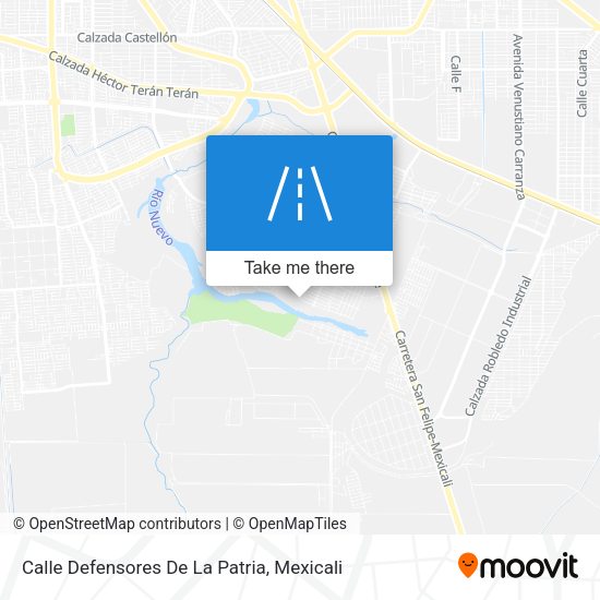 Calle Defensores De La Patria map