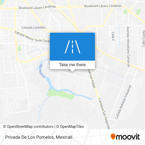 Mapa de Privada De Los Pomelos