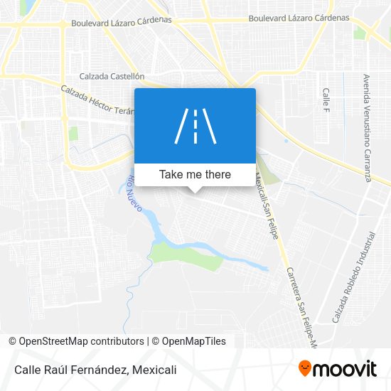Mapa de Calle Raúl Fernández