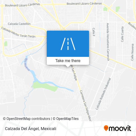 Calzada Del Ángel map