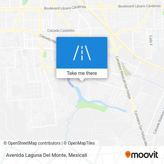 Avenida Laguna Del Monte map