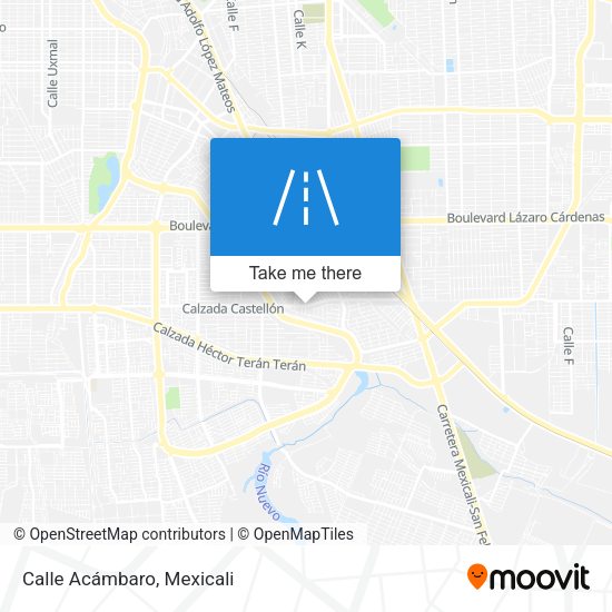 Calle Acámbaro map