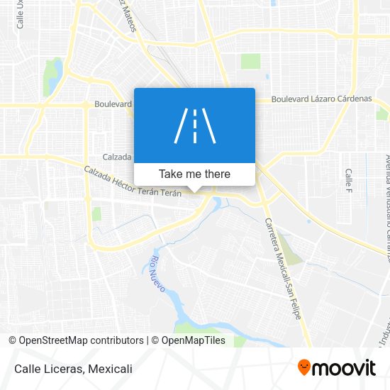 Mapa de Calle Liceras