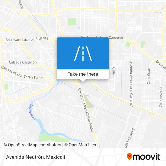 Avenida Neutrón map