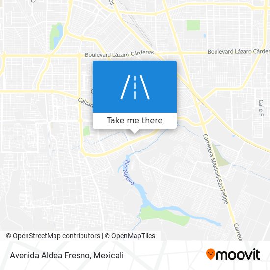 Avenida Aldea Fresno map