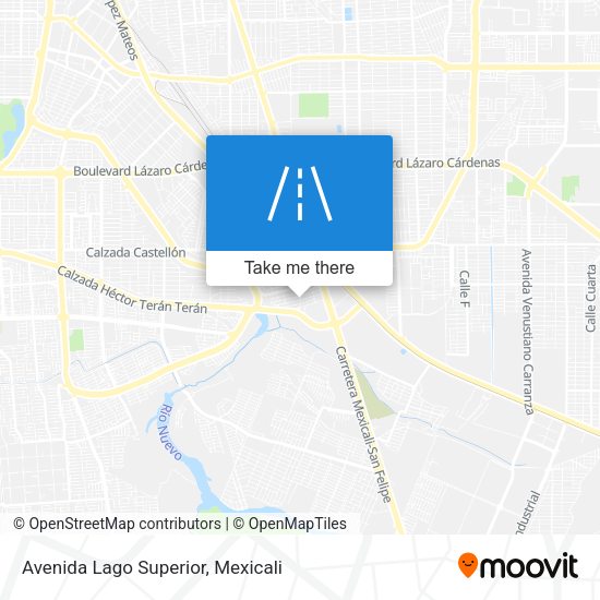 Avenida Lago Superior map