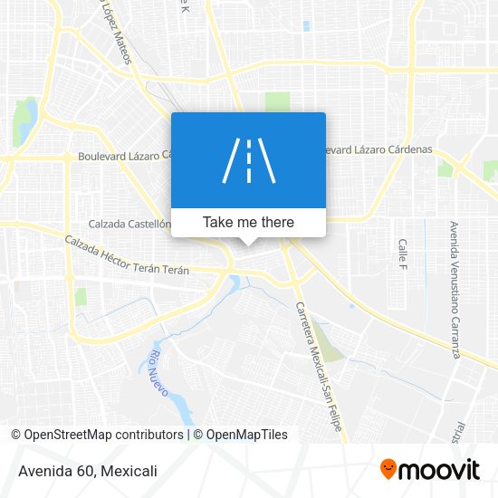 Mapa de Avenida 60
