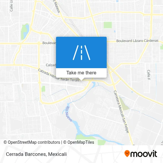 Cerrada Barcones map