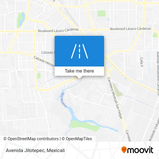 Mapa de Avenida Jilotepec