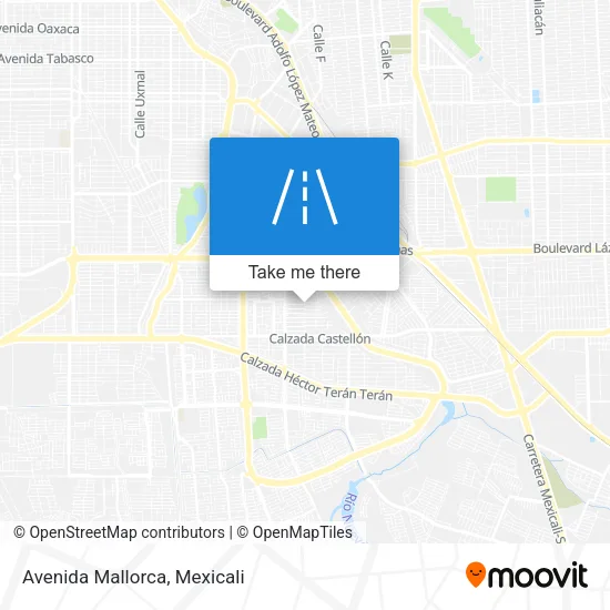 Mapa de Avenida Mallorca